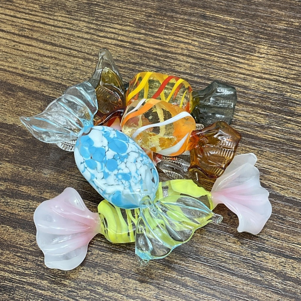 Vintage Glass Wrapped Candy Ornaments 5 - Picture 8 of 8
